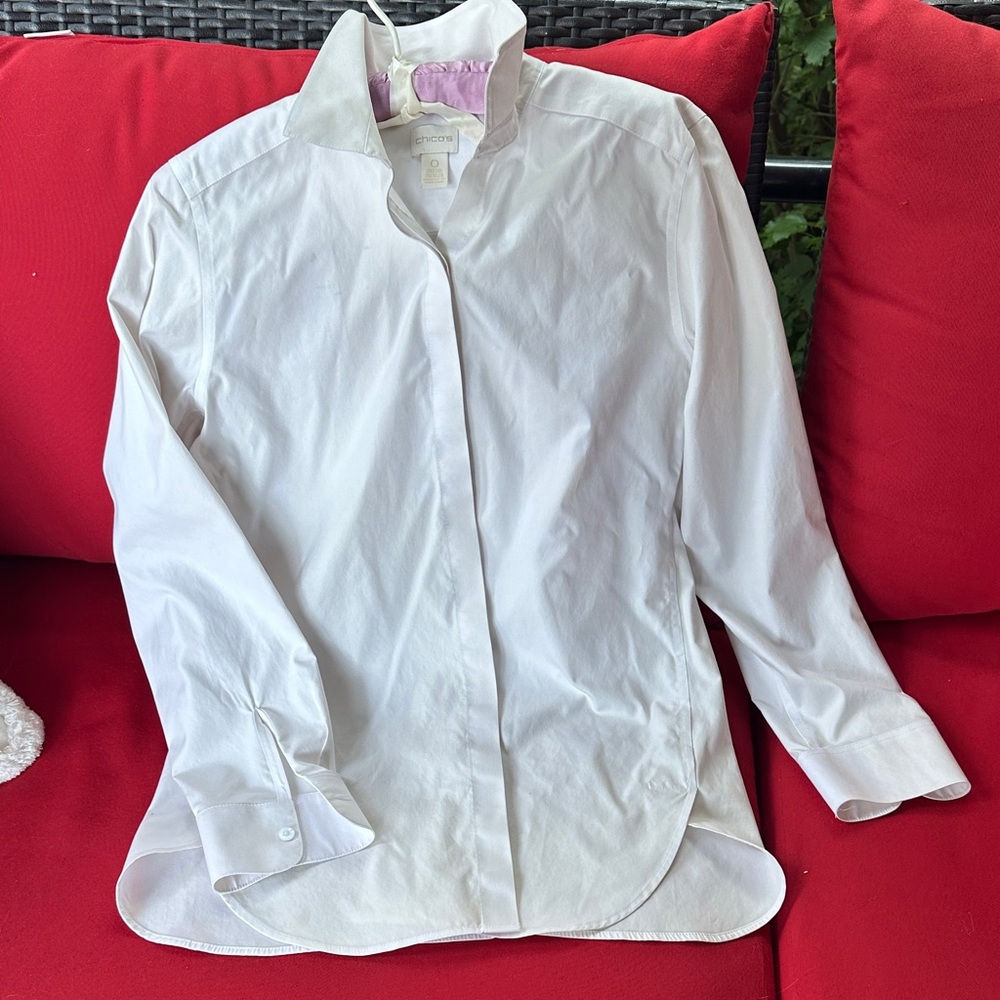 Chico's Button-Up Blouse